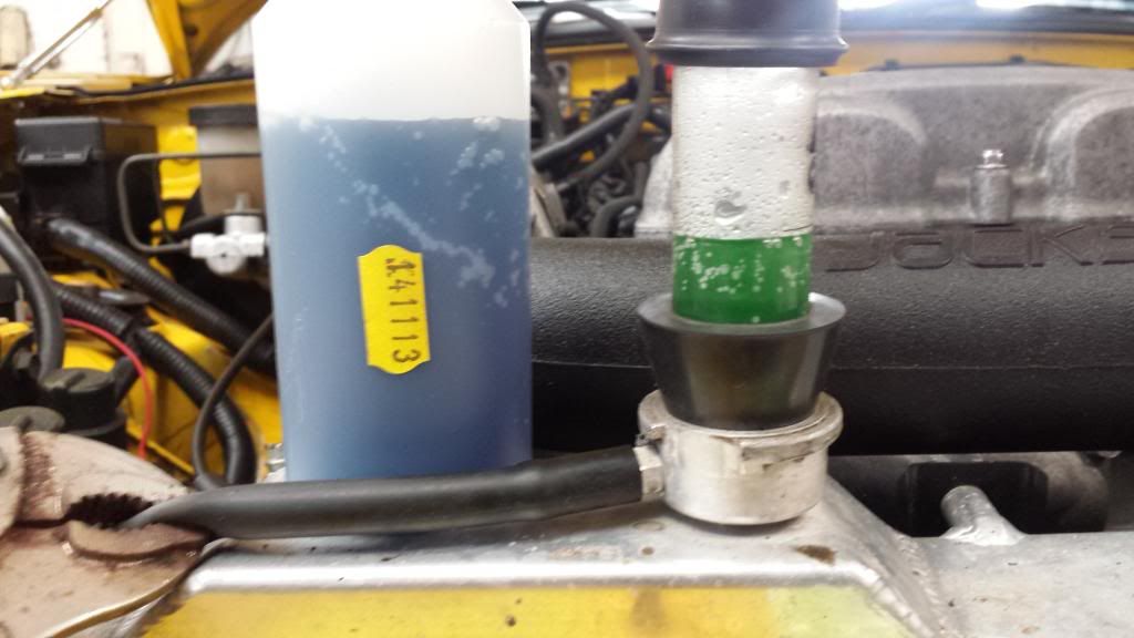 Head Gasket Leak Detection Fluid. MazdaMenders